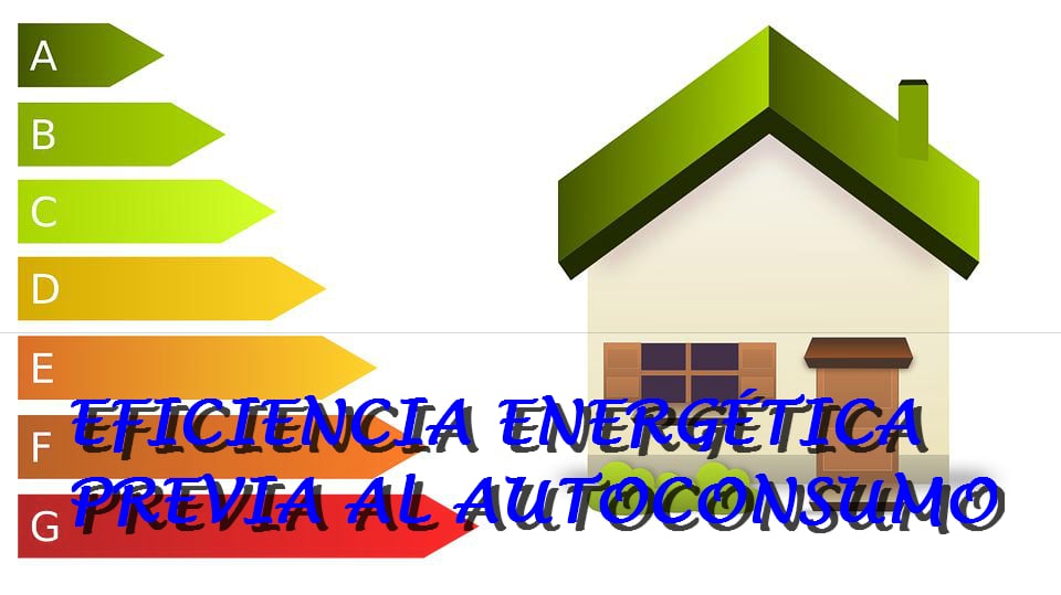 Eficiencia energética: asignatura pendiente previa al autoconsumo en tu edificio