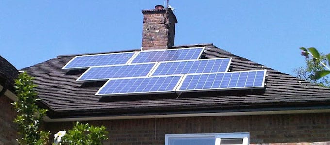 Casa solar fotovoltaica